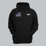 Personalized US Police Custom Name & ID Hoodie 2D Printed KVH231641