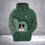 Personalized Dog Cute Custom Name Dog Lovers Gift Hoodie 3D Printed LVA231644