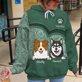 Personalized Dog Cute Custom Name Dog Lovers Gift Hoodie 3D Printed LVA231644