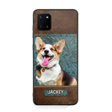 Personalized Upload Your Dog Photo Leather Phonecase Printed 23MAR-HQ16