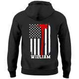 Personalized US Retired Firefighter Custom Time Hoodie 2D Printed 231664AHHN