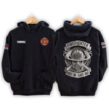 Personalized Firefighter Firrst In Last Out Custom Name Hoodie 2D Printed LAHLVA231703