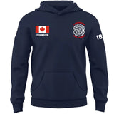 Personalized Canadian Firefighter Not Expired Custom Name & ID Hoodie 2D Printed 231720AHVH