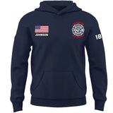 Personalized US Firefighter Not Expired Custom Name & ID Hoodie 2D Printed 231720AHVH