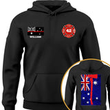 Personalized Australian Firefighter Custom Name & ID Hoodie 2D Printed LAHVQ231719