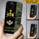 Personalized Canadian Armed Forces Logo Custom Name Phonecase Printed 231721AHVA