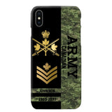 Personalized Canadian Armed Forces Logo Custom Name Phonecase Printed 231721AHVA