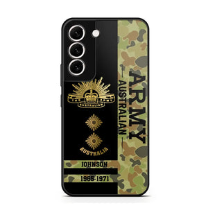 Personalized Australian Armed Forces Logo Custom Name Phonecase Printed 231721AHVA