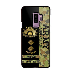 Personalized Australian Armed Forces Logo Custom Name Phonecase Printed 231721AHVA