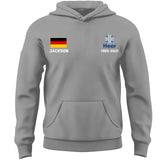 Personalized German Veteran/Soldier Custom Name & Time Hoodie 2D Printed KVH231708