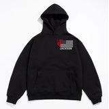 Personalized US Firefighter Custom Name Embroidered Hoodie Printed KVH24105