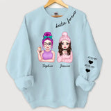 Personalized Bestie Forever Gift for Best Friends  Sweatshirt Printed HN24381