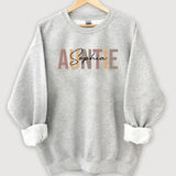 Personalized Auntie Mommy Gift Custom Name Sweatshirt Printed HN24504