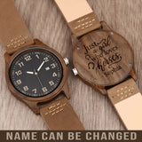 Personalized Wooden Watch Just A Girl Who Loves Horses Engraved Wooden Watch Printed HN24550