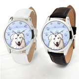 Personalized Dog Cute Dog Lovers Gift Women Watch Leather Band Printed HN24571