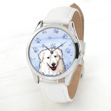 Personalized Dog Cute Dog Lovers Gift Women Watch Leather Band Printed HN24571