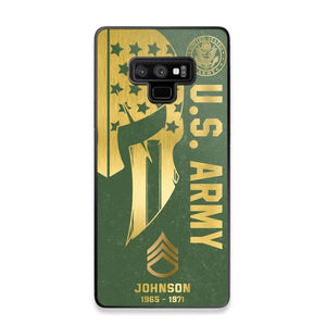 Personalized US Military Retired Phone Case Printed QTKH458