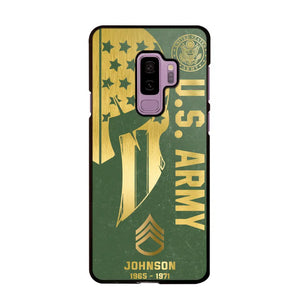 Personalized US Military Retired Phone Case Printed QTKH458