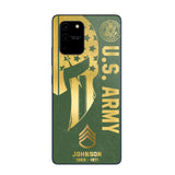 Personalized US Military Retired Phone Case Printed QTKH458