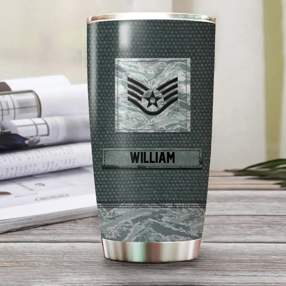 Personalized  Us Veteran It's Not That I Can And Others Can't It's That I Did Camo Tumbler Printed QTHQ1810