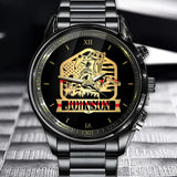 Personalized US Firefighter Custom Name Watch Printed QTVA24659