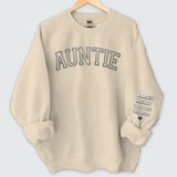 Personalized Auntie & Kid Names Sweatshirt Printed LVA24733