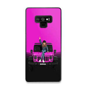 Personalized Jeep Girl Custom Name Phonecase Printed VQ24923