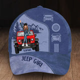 Personalized Jeep Girl Rock'in The Jeep Life Cap Printed HN24927