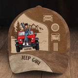 Personalized Jeep Girl Rock'in The Jeep Life Cap Printed HN24927