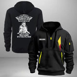 Personalized I Am A Belgian Veteran I Would Put The Uniform Back On If Belgium Needed Me Quarter Zip Hoodie 2D Printed LVA241008