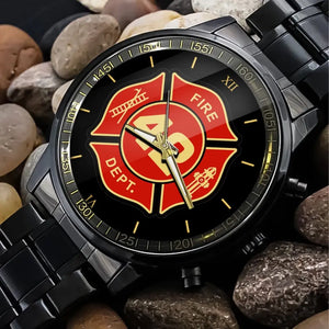 Personalized Firefighter Custom ID Watch Printed VQ241060