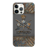 Personalized Retired Canadian Army Logo Custom Service Time Phonecase Printed VQ241086