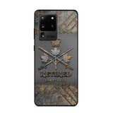 Personalized Retired Canadian Army Logo Custom Service Time Phonecase Printed VQ241086