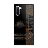 Personalized Australian Army Veteran Australian Army Logo Custom Name & Time Phonecase Printed QTKH241089