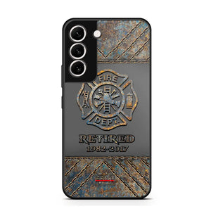 Personalized Australian Firefighter Custom Time Phonecase Printed QTKH241100