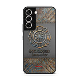 Personalized Australian Firefighter Custom Time Phonecase Printed QTKH241100