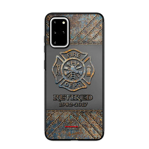 Personalized Australian Firefighter Custom Time Phonecase Printed QTKH241100