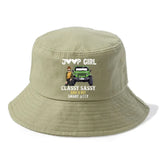 Personalized Jeep Girl Classy Sassy And A Bit Smart Assy Bucket Hat Printed HN241237