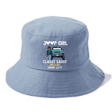 Personalized Jeep Girl Classy Sassy And A Bit Smart Assy Bucket Hat Printed HN241237