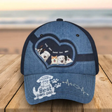 Personalized Happy Father's Day To The Best Dog Dad Dog Lovers Gift Father's Day Gift Cap 3D Printed HN241320