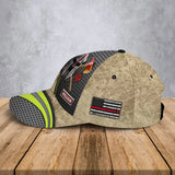 Personalized Spartan US Firefighter Logo Custom Name Cap 3D Printed AHVQ241353