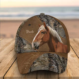 Personalized Upload Your Horse Photo Horse Lovers Gift Cap 3D Printed HN241454