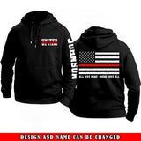 Personalized United We Stand All Give Some Some Gave All US Firefighter Hoodie 2D Printed QTVQ241498