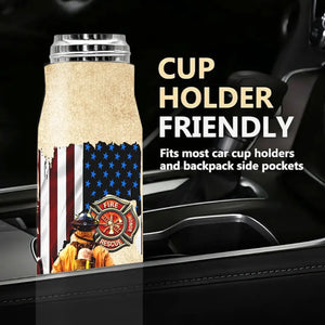 Personalized United States Firefighter Logo All Gave Some Some Gave All Custom Time & Name Bullet Tumbler Printed AHVQ241551