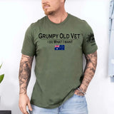 Personalized Grumpy Old Vet I Do What I Want Australian Veteran T-shirt Printed QTHN241633