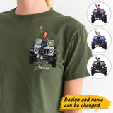 Personalized Jeep Girl Custom Name Jeep Lovers T-shirt Printed HN241661