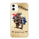 Personalized Australian Veteran Custom Name & Rank Phonecase Printed AHHN241696