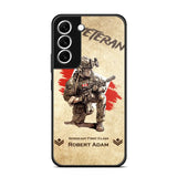 Personalized Canadian Veteran Custom Name & Rank Phonecase Printed AHHN241696