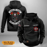 Personalized Sons Of Fire Pride Duty Honor Retired Firefighter American Retro Hooded Sweatshirt Printed KVH241703