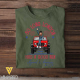 Personalized So Long London Had A Good Run Signed America 1776 Jeep Girl T-shirt Printed VQ241835